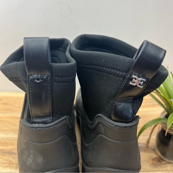 Sam Edelman Louisa Mixed Media Waterproof Rain Boot sz 9 - Picture 13 of 13